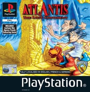 Atlantis The Lost Continent - PAL Playstation [Import]