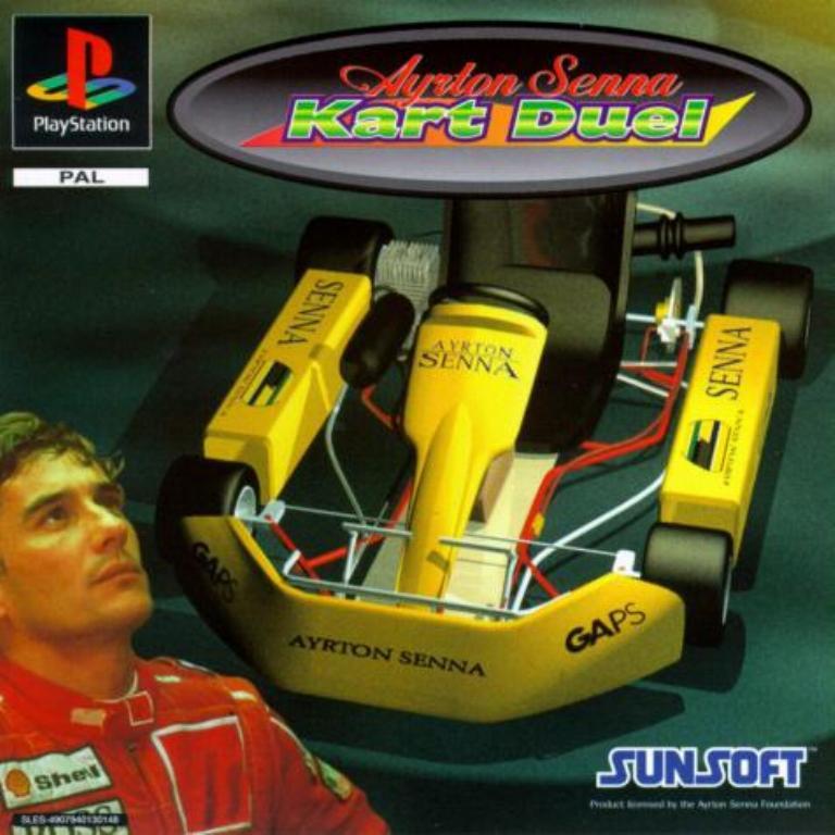 Ayrton Senna Kart Duel - PAL Playstation [Import]
