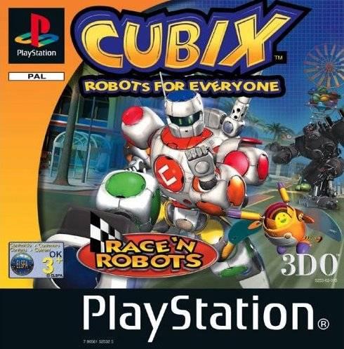 Cubix Robots for Everyone Race N Robots - PAL Playstation [Import]