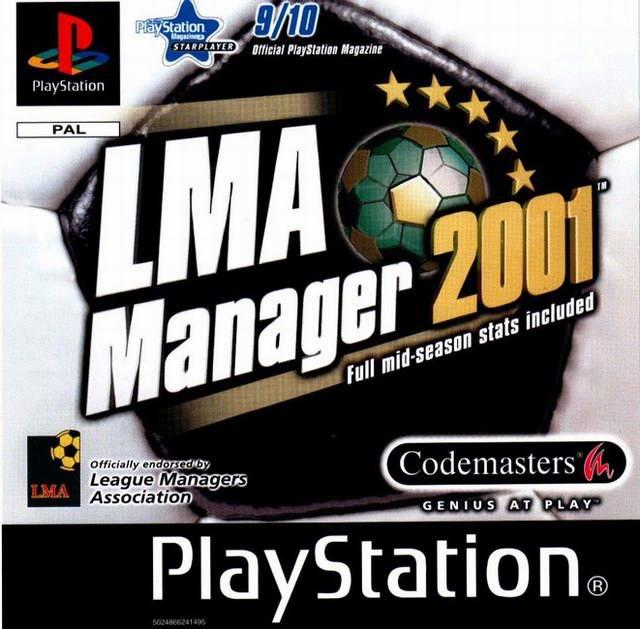 LMA Manager 2001 - PAL Playstation [Import]