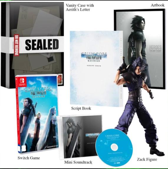 Crisis Core: Final Fantasy VII Reunion [Collector's Edition] - JP Nintendo Switch [Import]