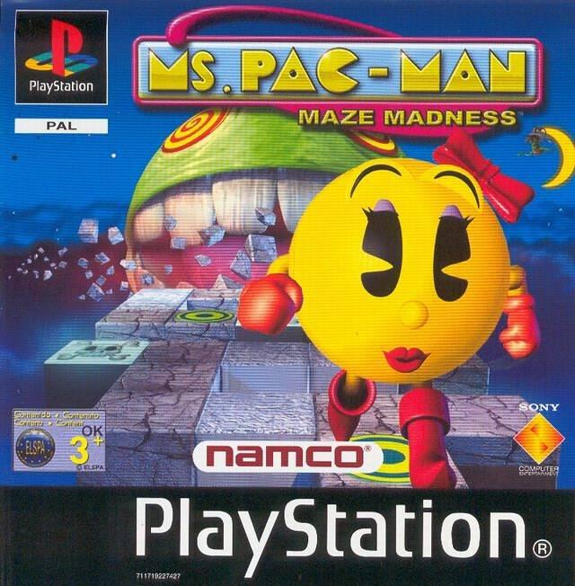 Ms. Pac-Man Maze Madness - PAL Playstation [Import]