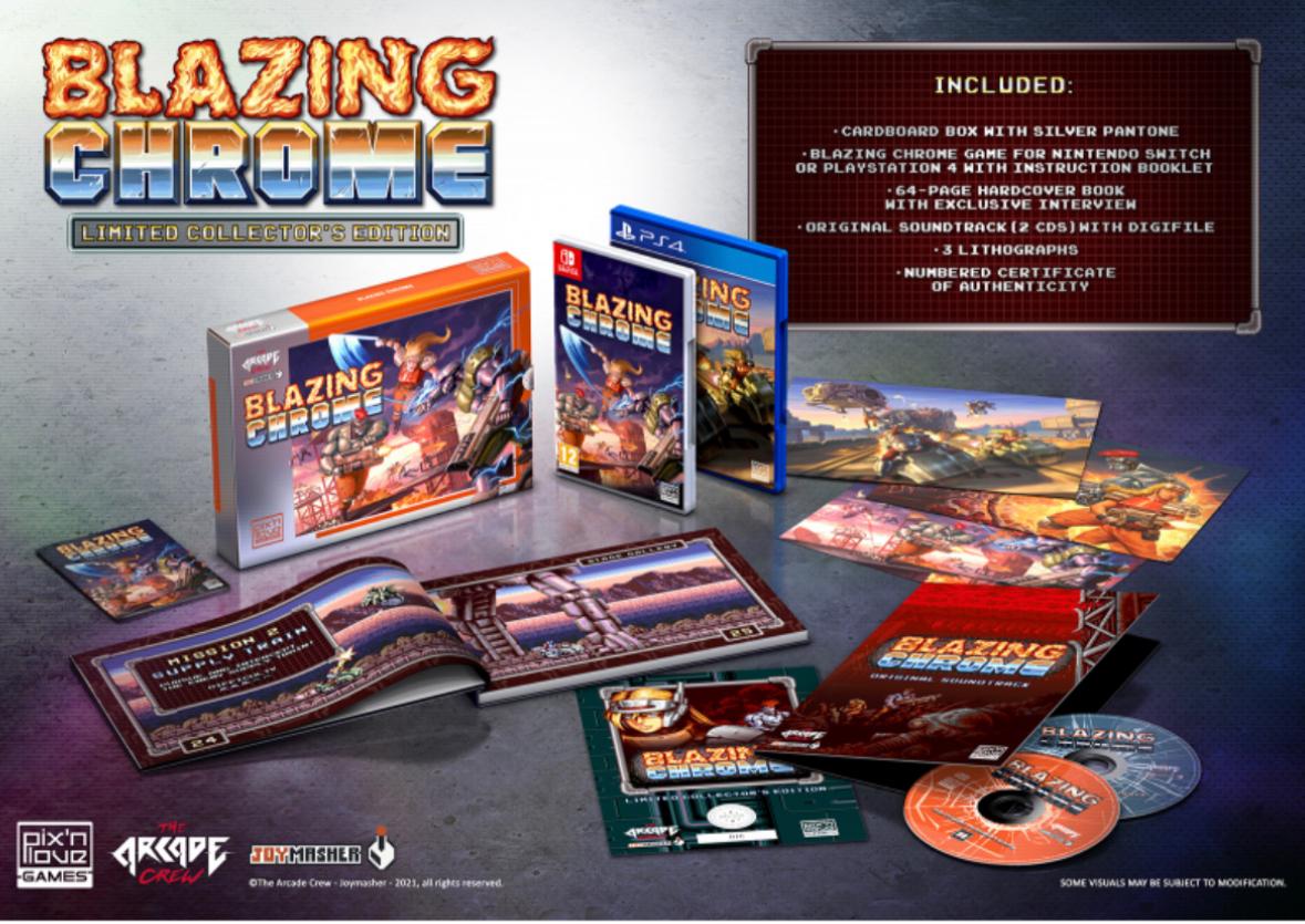 Blazing Chrome [Collector’s Edition] - PAL Nintendo Switch [Import]