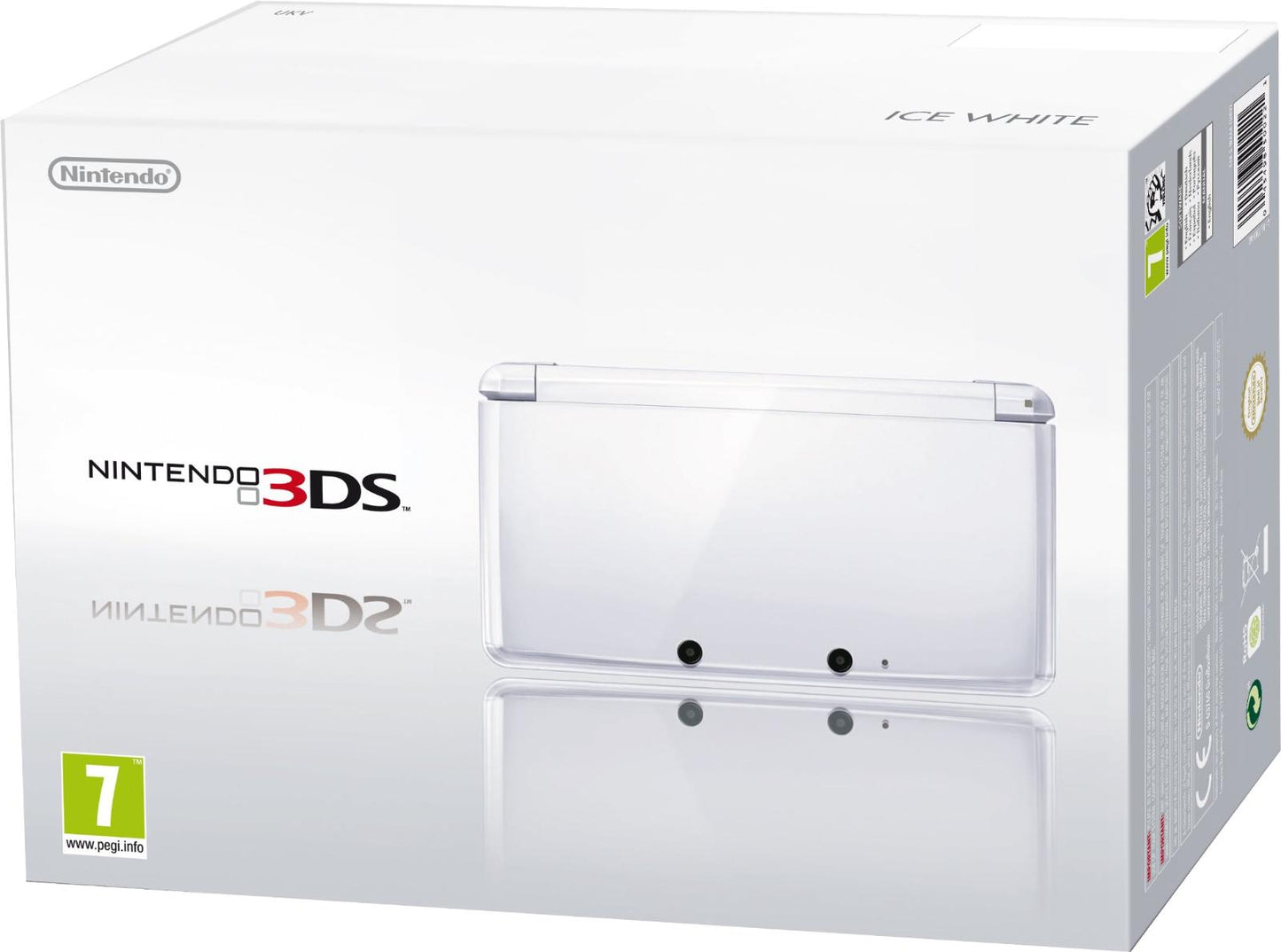 Nintendo 3DS Ice White - PAL Console [Import]