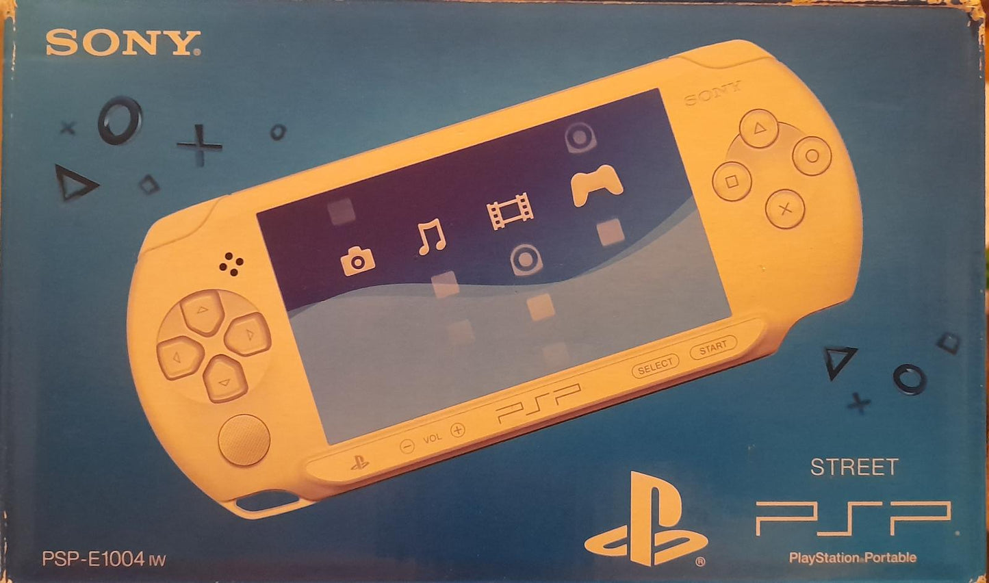 PSP E1004 Street Ice White - PAL Console [Import]