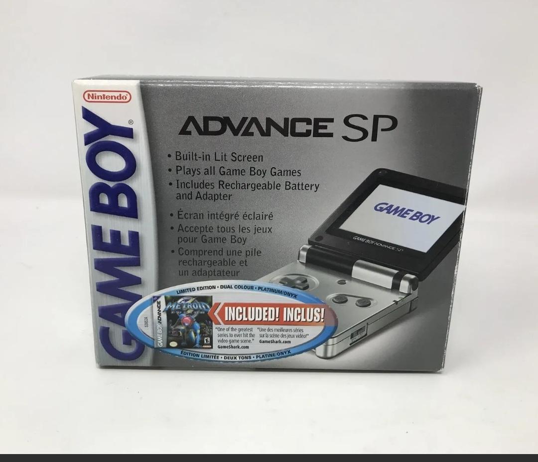 Gameboy Advance SP [Metroid Bundle] - Game Boy Advance