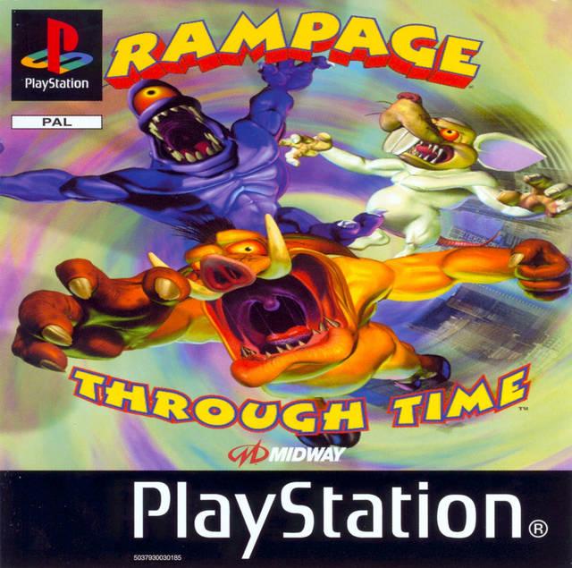 Rampage Through Time - PAL Playstation [Import]
