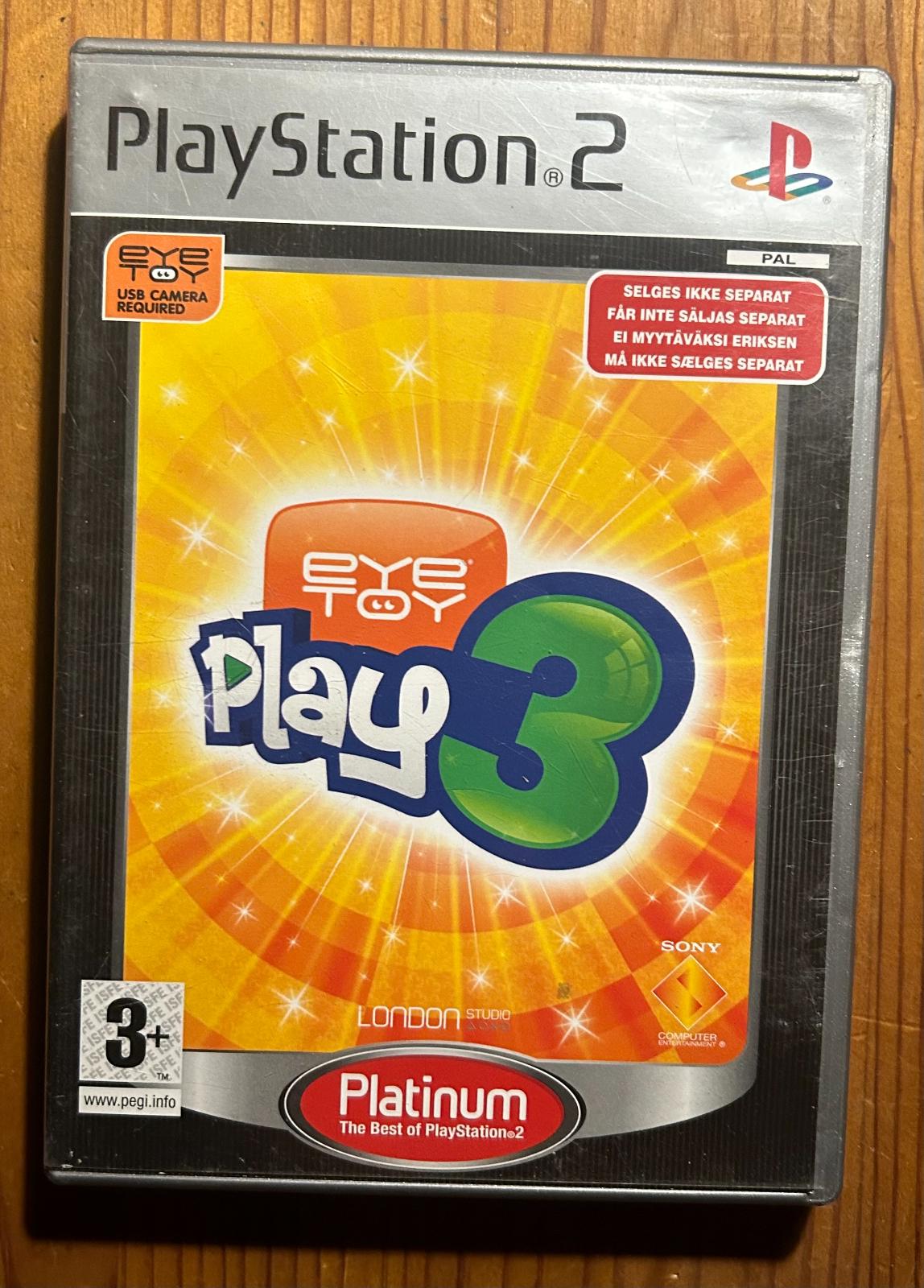Eye Toy Play 3 [Not for Resale] - PAL Playstation 2 [Import]