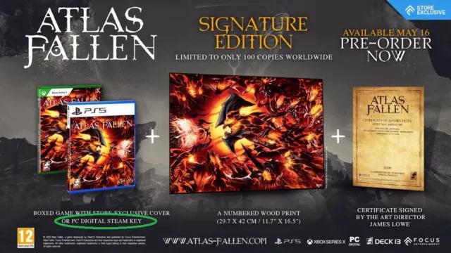 Atlas Fallen [Limited Signature Edition] - PAL Xbox Series X [Import]