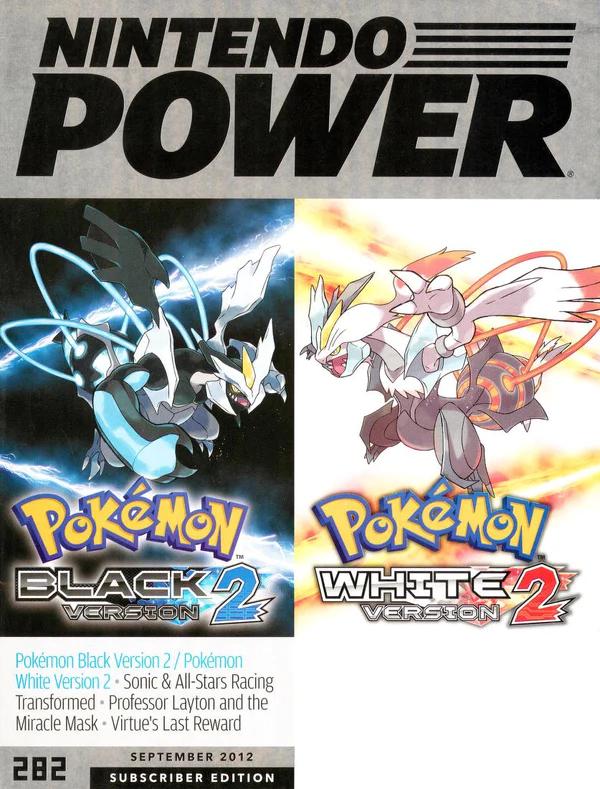 [Volume 282] Pokemon Black & White Version 2 [Subscriber] - Nintendo Power
