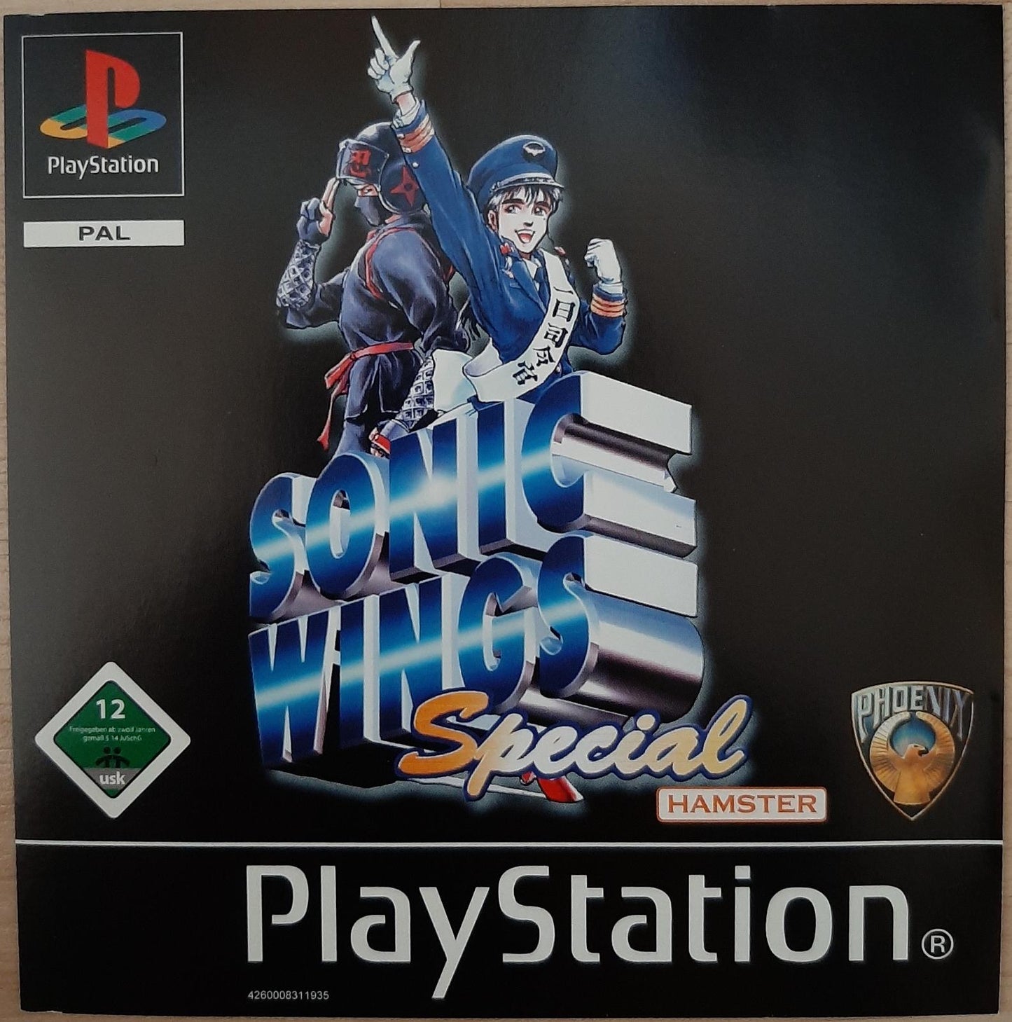 Sonic Wings Special - PAL Playstation [Import]