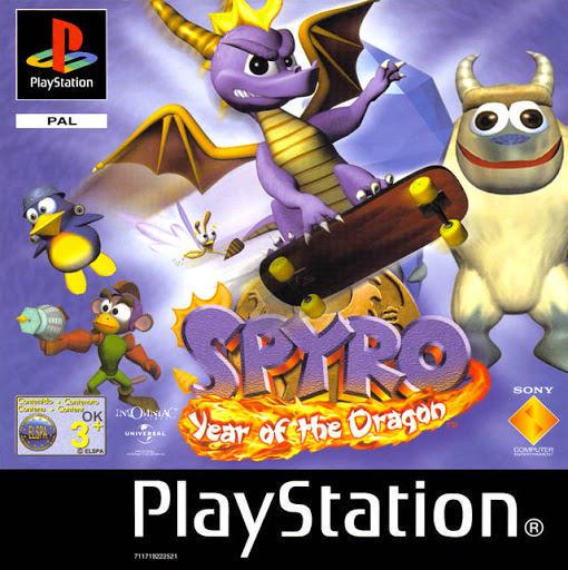 Spyro Year of the Dragon - PAL Playstation [Import]