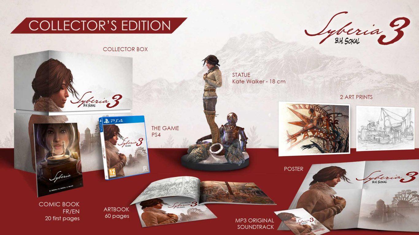 Syberia 3 [Collector's Edition] - PAL Playstation 4 [Import]