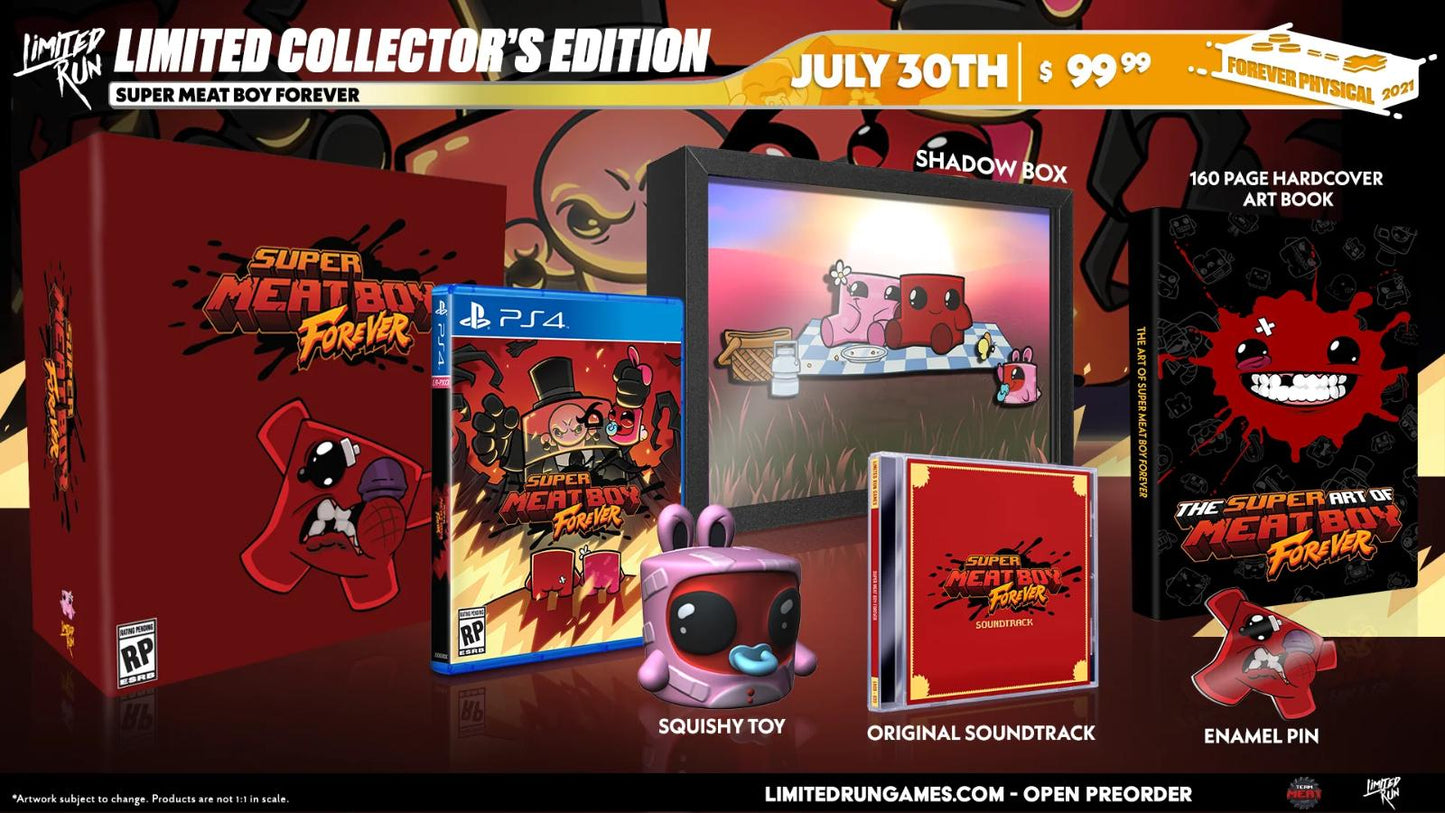 Super Meat Boy Forever [Collector’s Edition] - PlayStation 4