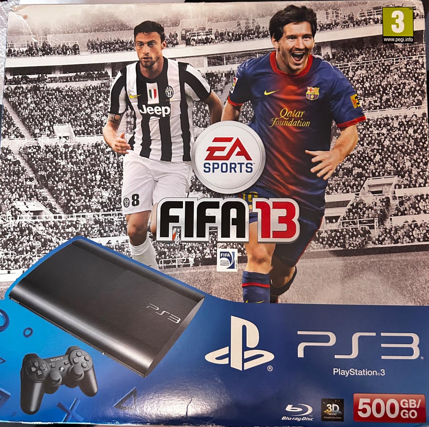 PlayStation 3 Super Slim FIFA 13 Edition - PAL Console [Import]