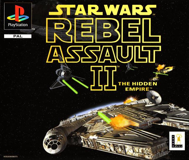 Star Wars Rebel Assault II The Hidden Empire - PAL Playstation [Import]