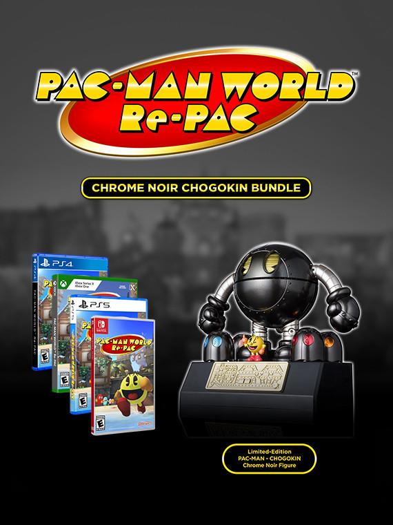Pac-Man World Re-PAC [Chrome Noir Chogokin Bundle] - PlayStation 5