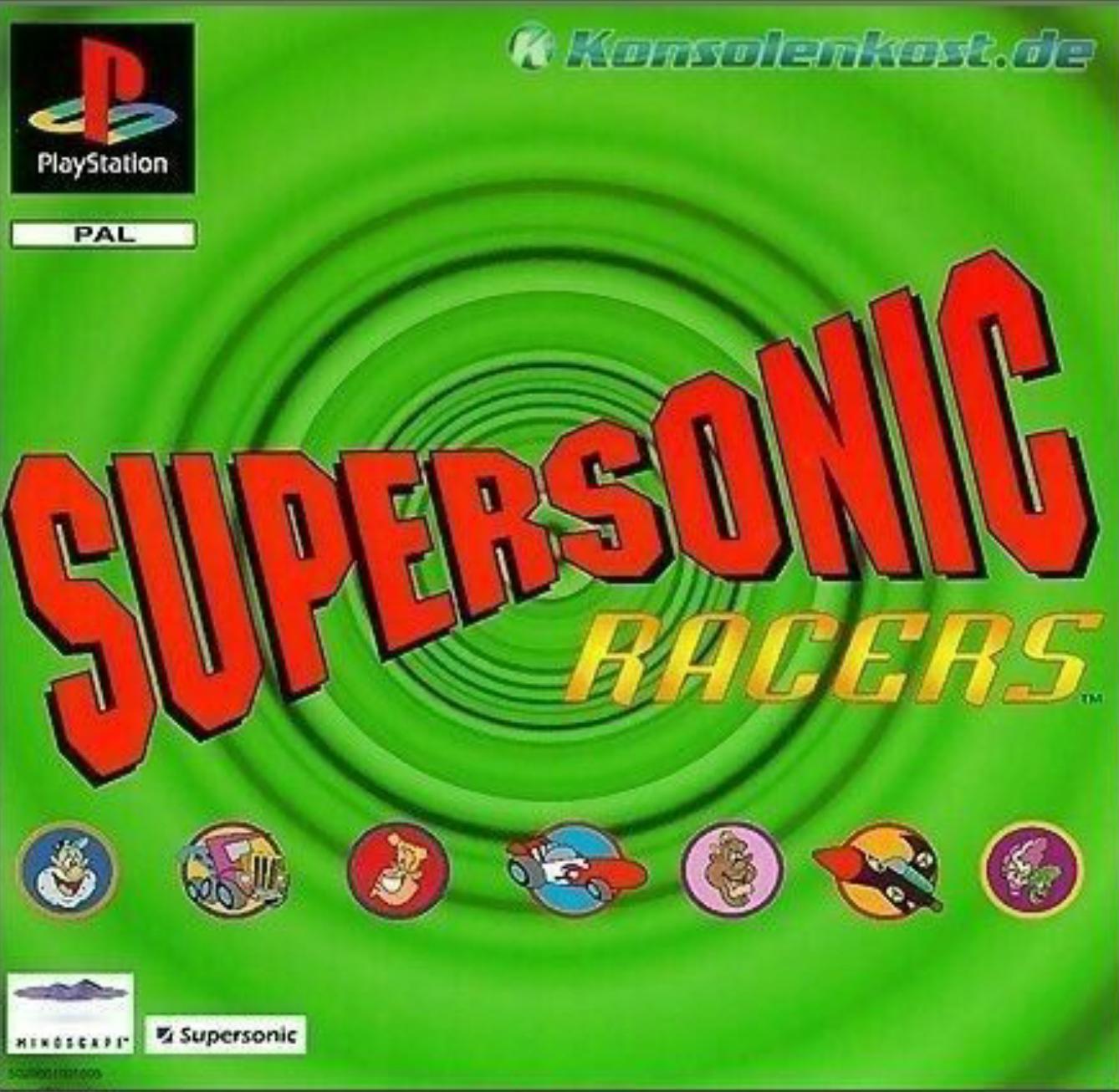 Supersonic Racers - PAL Playstation [Import]