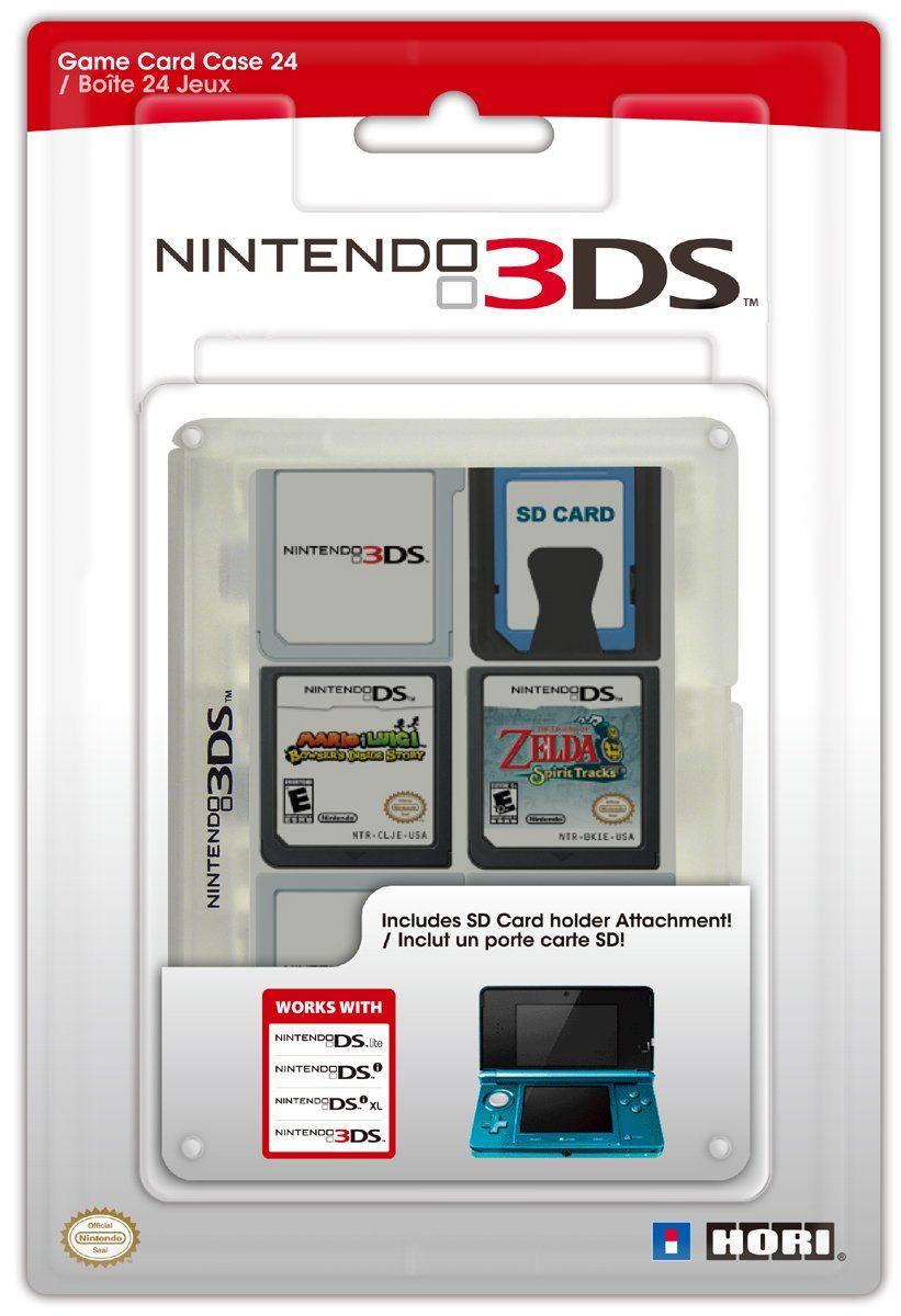 Hori Game Card Case 24 [White] - Nintendo 3DS