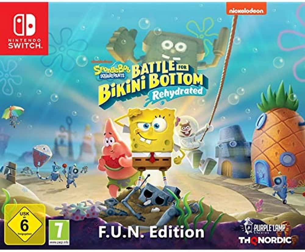 SpongeBob SquarePants Battle for Bikini Bottom Rehydrated [Fun Edition] - PAL Nintendo Switch [Import]