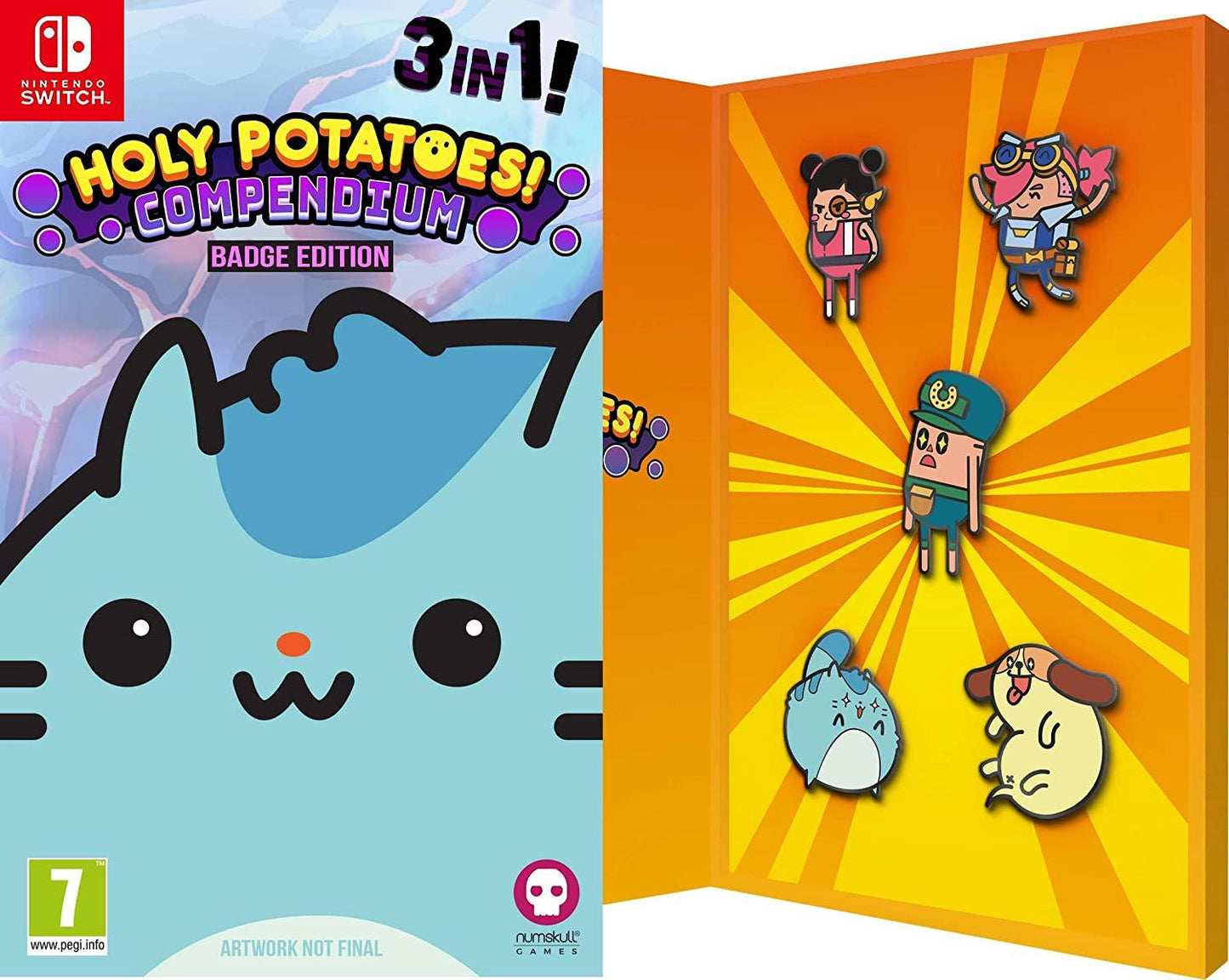 Holy Potatoes! Compendium [Badge Edition] - PAL Nintendo Switch [Import]