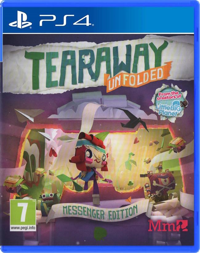 Tearaway Unfolded [Messenger Edition] - PAL Playstation 4 [Import]