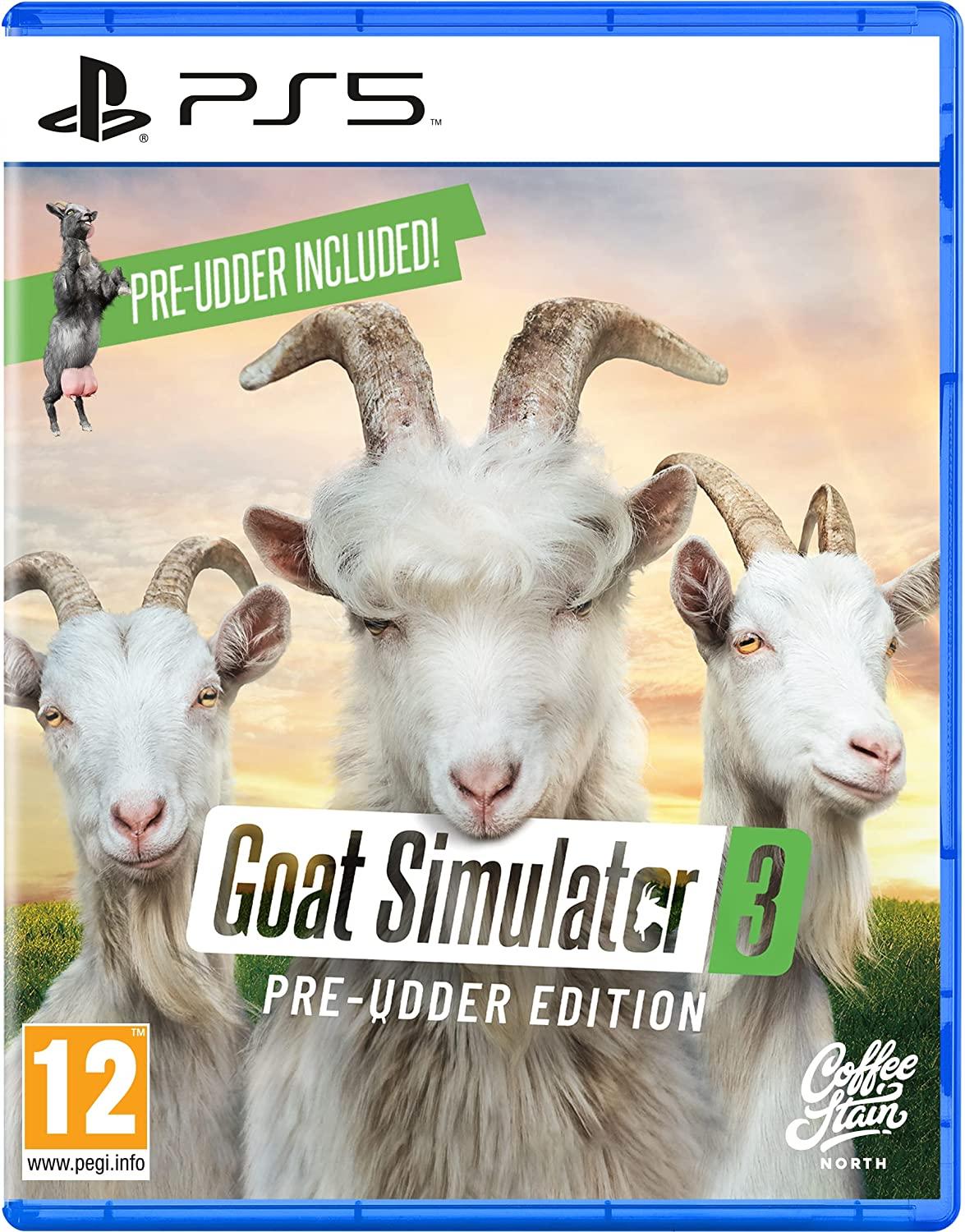 Goat Simulator 3 [Pre-Udder Edition] - PAL Playstation 5 [Import]