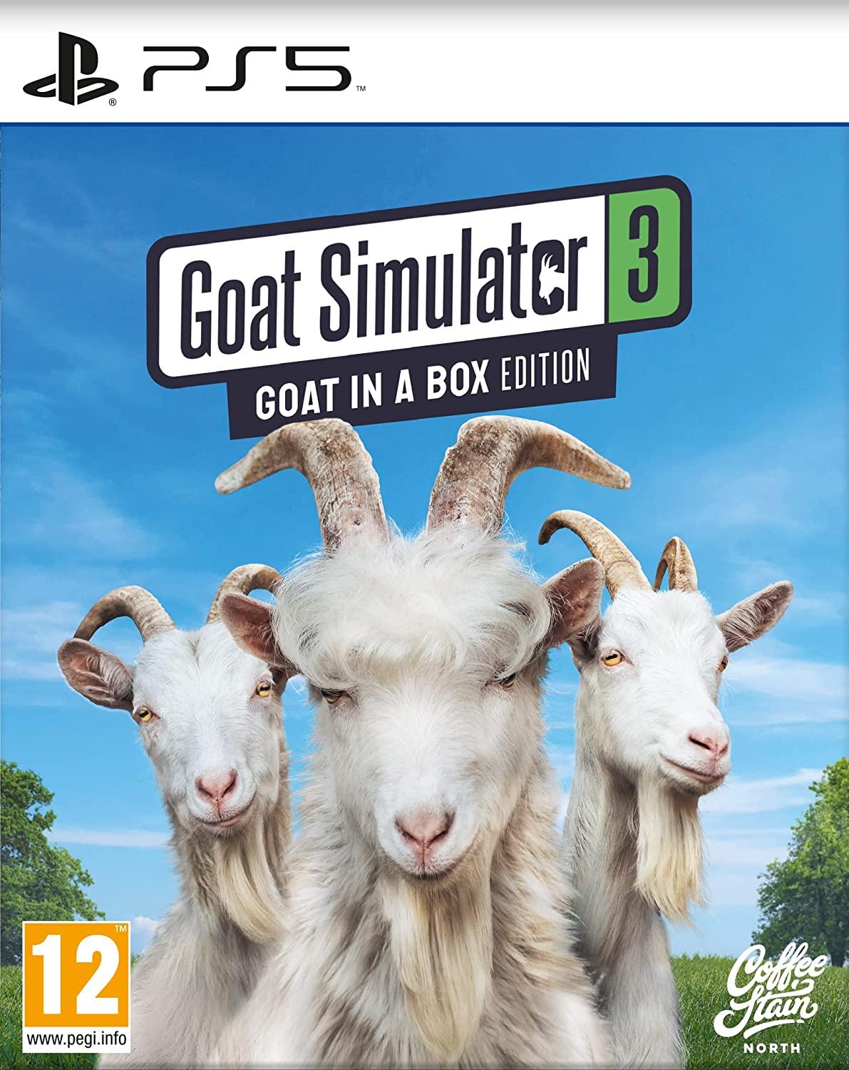Goat Simulator 3 [Goat In A Box Edition] - PAL Playstation 5 [Import]