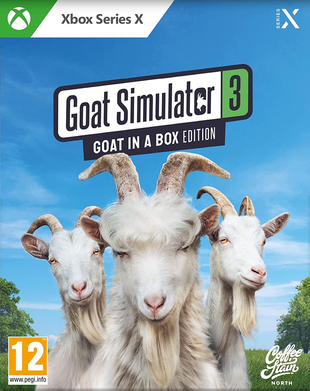 Goat Simulator 3 [Goat In A Box Edition] - PAL Xbox Series X [Import]