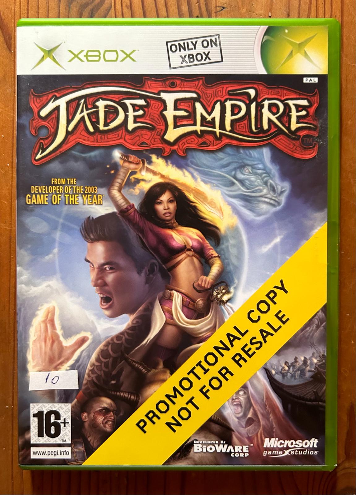 Jade Empire [Not For Resale] - PAL Xbox [Import]