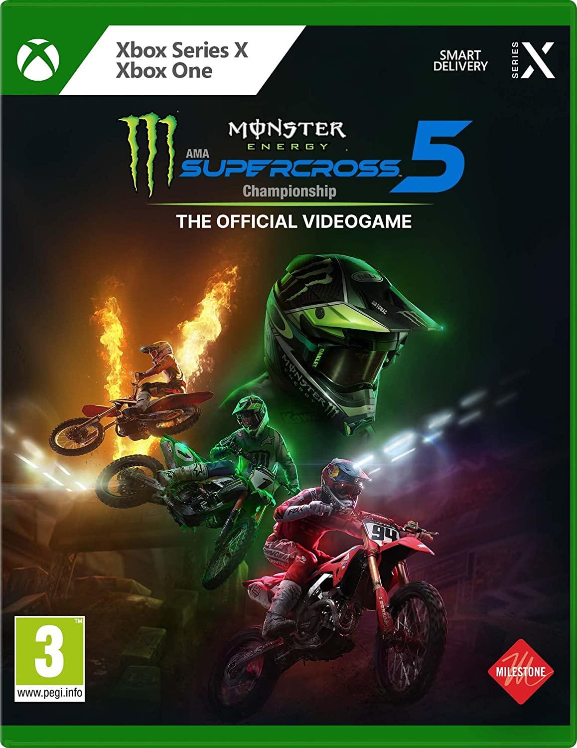 Monster Energy Supercross 5 - PAL Xbox Series X [Import]