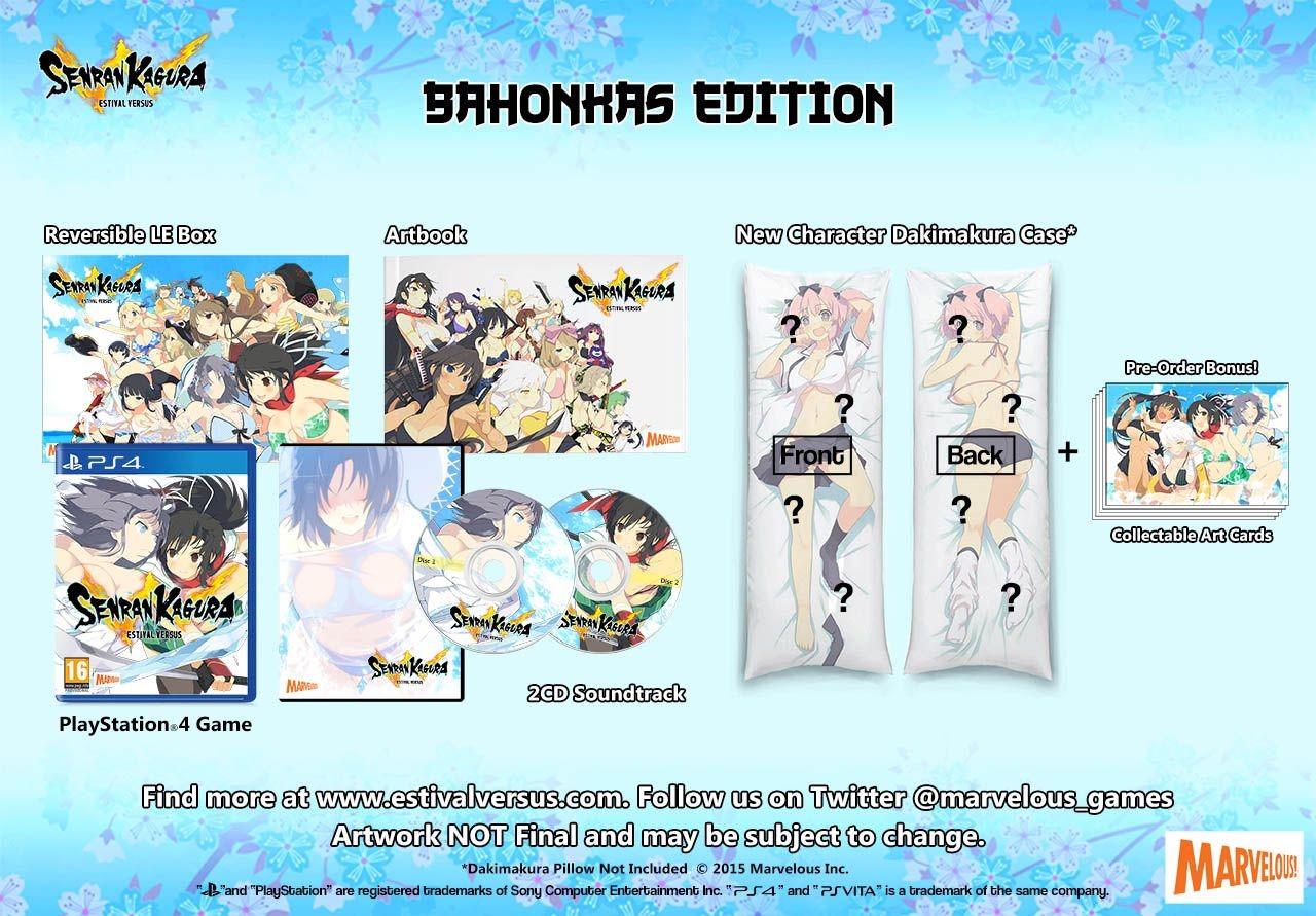 Senran Kagura Estival Versus [Bahonkas Edition] - PAL Playstation 4 [Import]