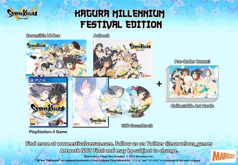 Senran Kagura Estival Versus [Festival Edition] - PAL Playstation 4 [Import]