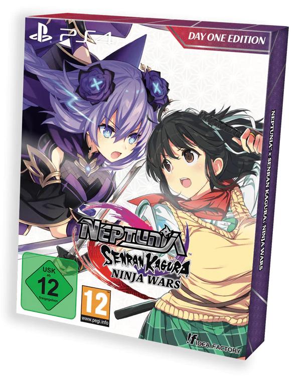 Neptunia x Senran Kagura: Ninja Wars [Day One Edition] - PAL Playstation 4 [Import]