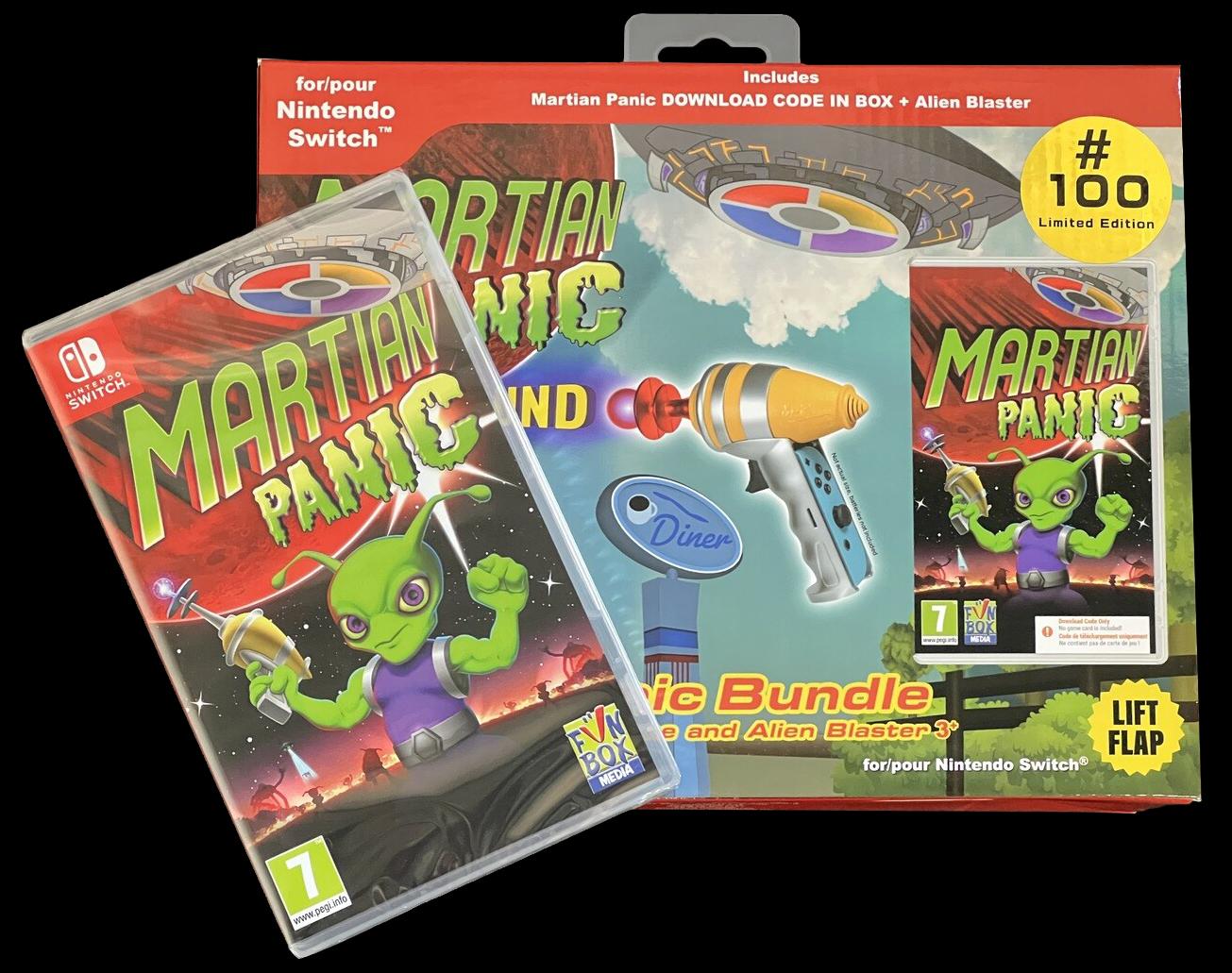 Martian Panic [Limited Edition Bundle] - PAL Nintendo Switch [Import]