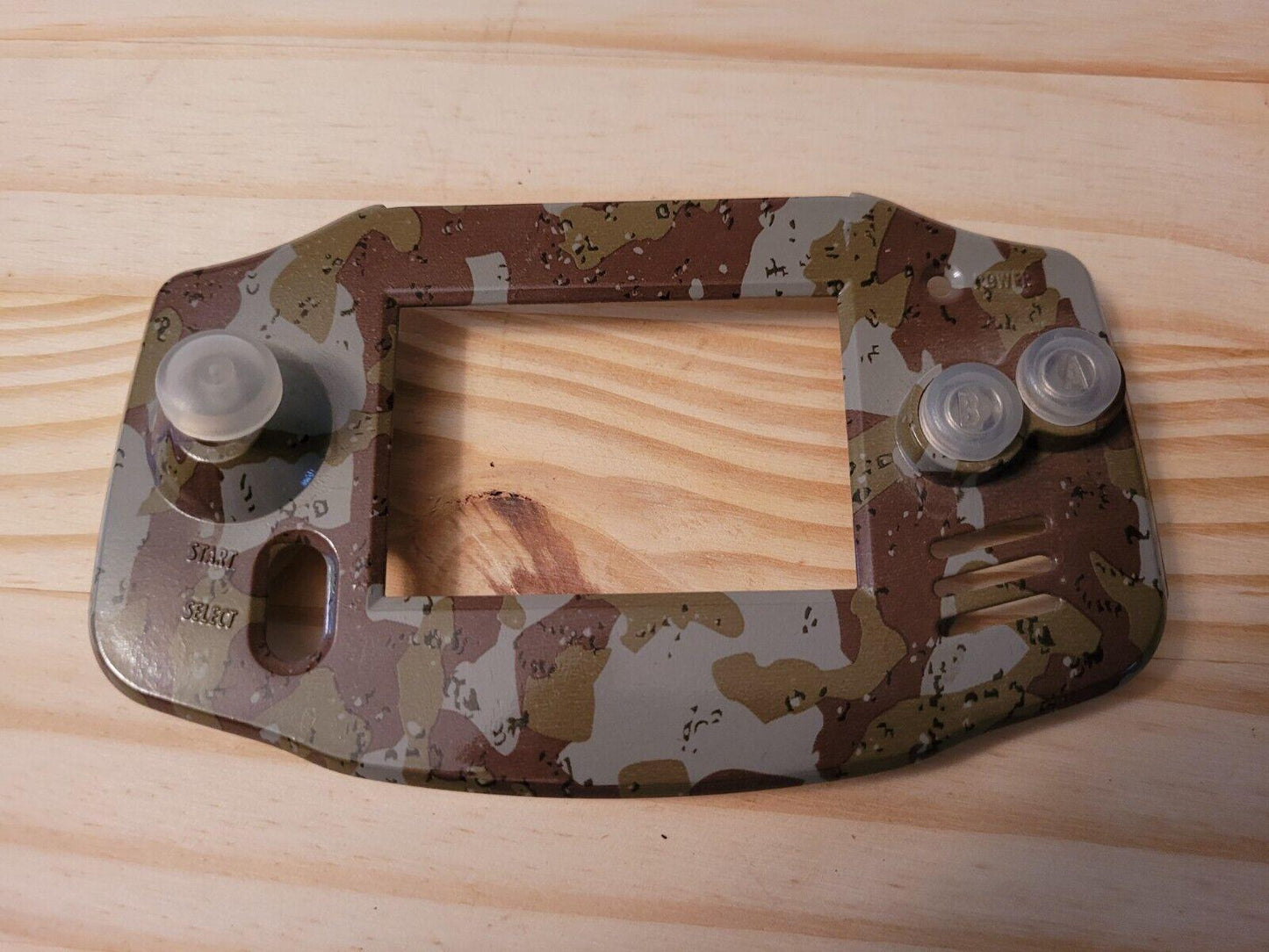 Camo Faceplate Joystick - Game Boy Advance
