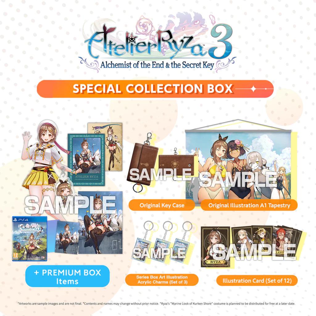 Atelier Ryza 3: Alchemist Of The End & The Secret Key [Special Collection Box] - PAL Playstation 4 [Import]