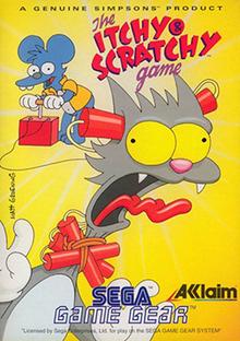 Itchy And Scratchy Game - PAL Sega Game Gear [Import]