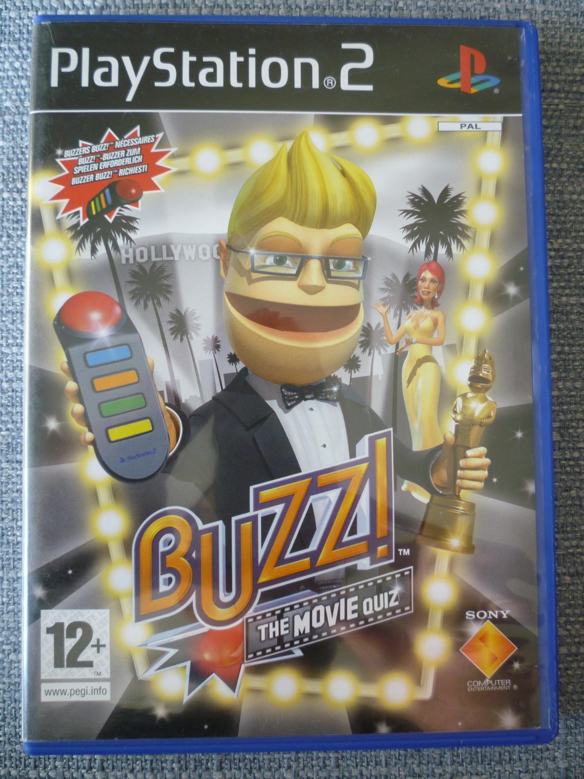 Buzz!: The Movie Quiz - PAL Playstation 2 [Import]