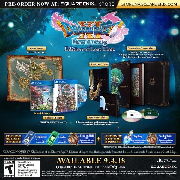 Dragon Quest XI: Echoes of an Elusive Age [Edition of Lost Time] - PlayStation 4