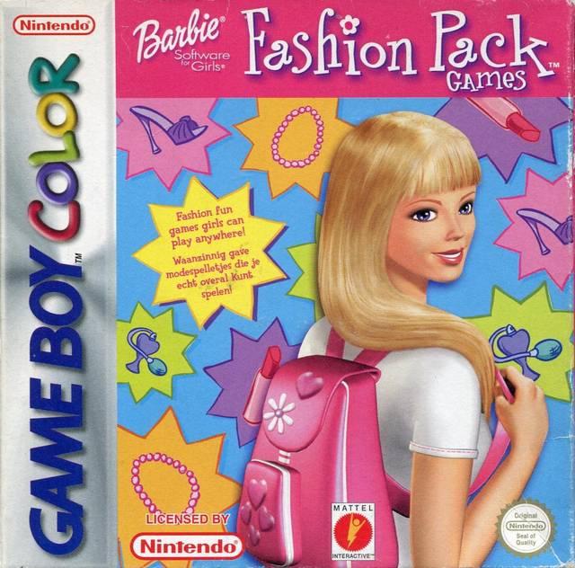 Barbie Fashion Pack Games - PAL Game Boy Color [Import]