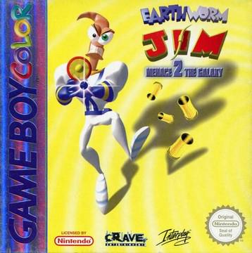 Earthworm Jim Menace 2 the Galaxy - PAL Game Boy Color [Import]