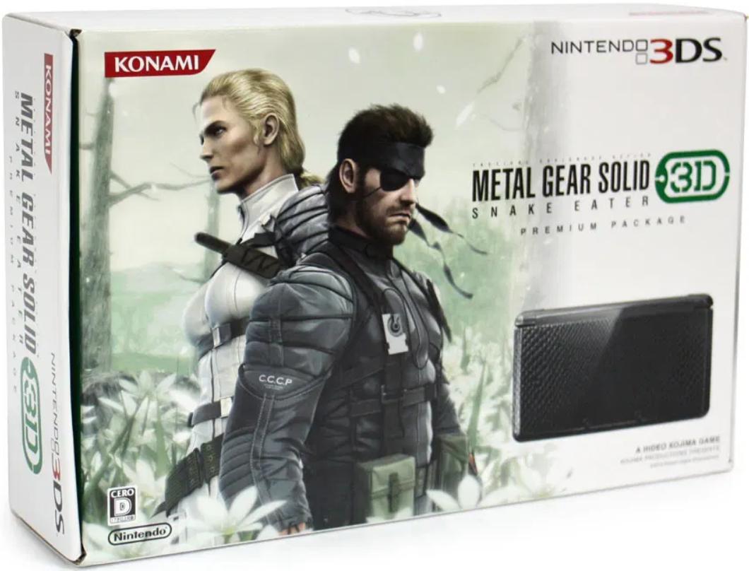 Nintendo 3DS Metal Ger Solid 3D: Snake Eater Premium Package - JP Console [Import]