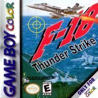 F-18 Thunder Strike - PAL Game Boy Color [Import]
