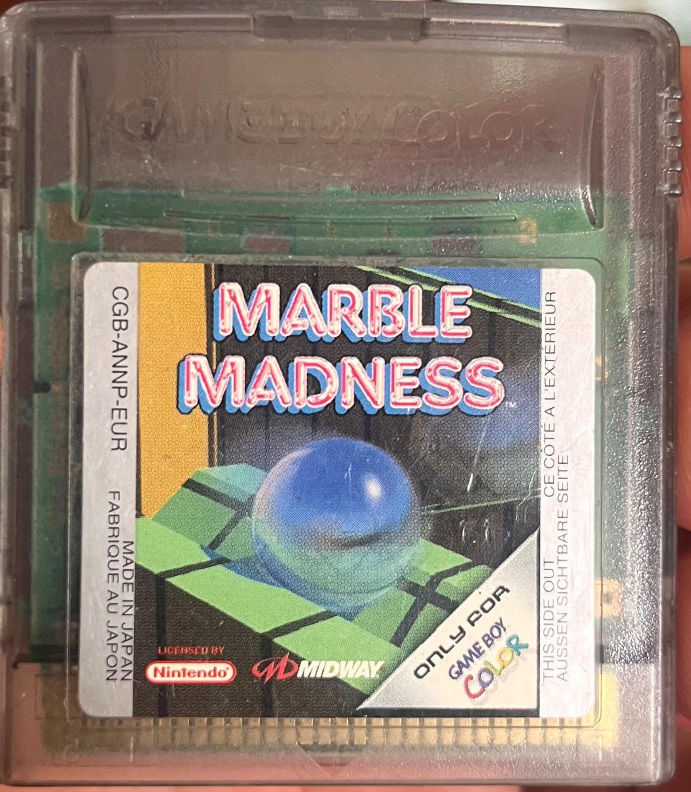 Marble Madness - PAL Game Boy Color [Import]