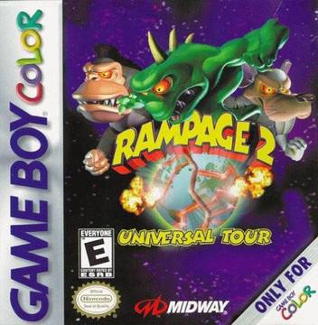 Rampage 2 Universal Tour - PAL Game Boy Color [Import]