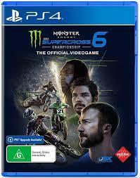 Monster Energy Supercross 6 - PAL Playstation 4 [Import]