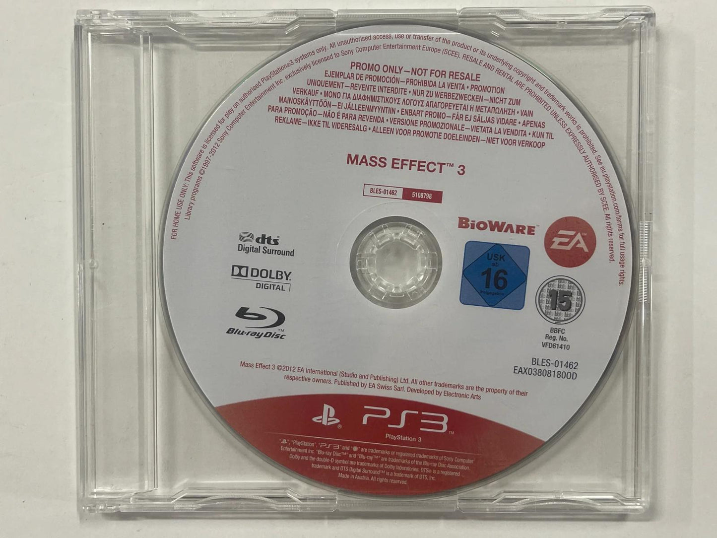 Mass Effect 3 [Promo Only - Not For Resale] - PlayStation 3