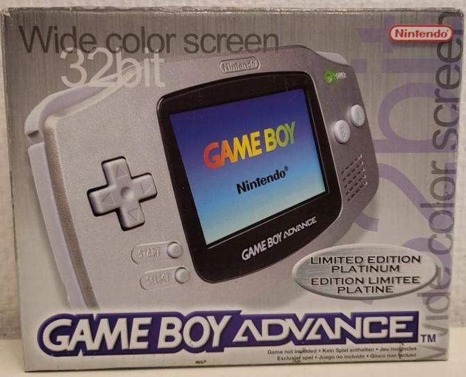 Game Boy Advance [Limited Edition Platinum] - Game Boy