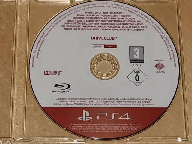 Driveclub [Promo] - PAL Playstation 4 [Import]